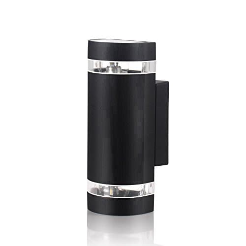 LED 6W Wall Mount Cylinder Up Down Light , 3000K Warm White, 85-265V, Residential Sconce Lighting, Porch Garage Shed Walkway