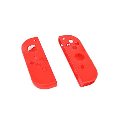 Feicuan Replacement Parts Housing Shell Cover Case Handle for Nintendo Switch Controller Joy-Con , Red
