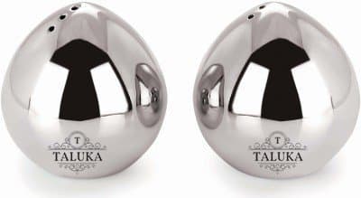 Taluka Salt and Pepper Shakers - Modern Kitchen Modak Design Stainless Steel Salt and Pepper Shakers for Kitchen Hotel Home Restaurant Use