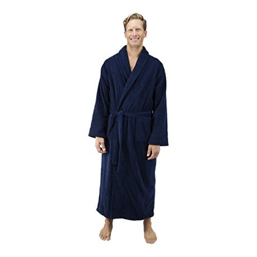 Personalized Men's 16 oz. Turkish Terry Cotton Bathrobe