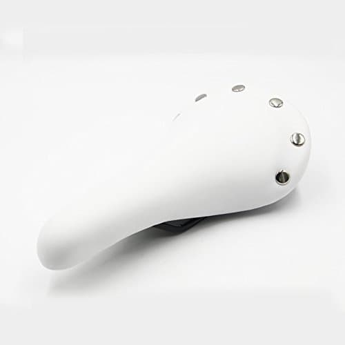 Unisex Vintage Riveted Bike Saddle