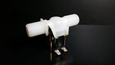 Water Solenoid Valve with Flange