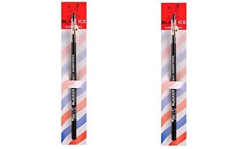 (2) Black Ice Spray Barber Pencils (Black)