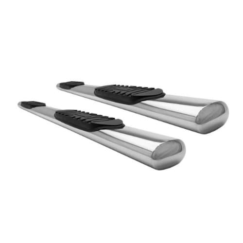 5" Oval Tube S/S Side Step Rails Nerf Bar Running Boards Fit 05-16 Toyota Tacoma Double/Crew Cab (w/ 4 Full Size Doors)