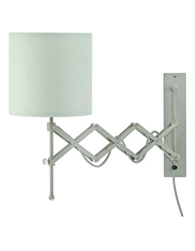 Modernluci Wall Sconce LED Wall Light Modern Plug in Bedroom Lamp Green