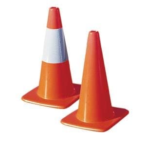 TruForce Economy Traffic Cone, 36", 10 lb (6 Pack)