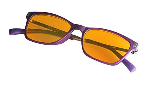 Anti-Blue Blocking Computer Glasses | Reading Eyeglasses | Amber Orange to Block Blue Light | Better Night Sleep Women