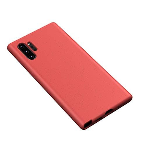 for Samsung Galaxy Note 10+ Case Lxlfcase Soft TPU Scratch Resistant Anti-Fingerprint Skin Silicone Protector Phone Cases Cover for Samsung Galaxy Note 10+ 5G (Red)