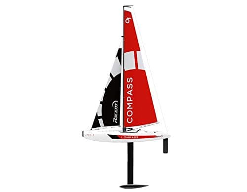 RCTecnic RC Remote Control Sailboat Compass RG65 Class Competition 2.4Ghz | Radio Control boat Perfect for lakes, rivers and pools, 650mm