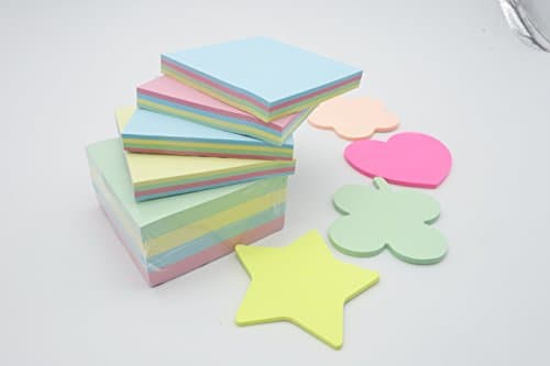 ANMIXIN Post-it Notes 3 x 3 Sticky Notes 33 Note Paper Color Pad Memo Notes Can Paste it Again For Office and Home (2 pack)