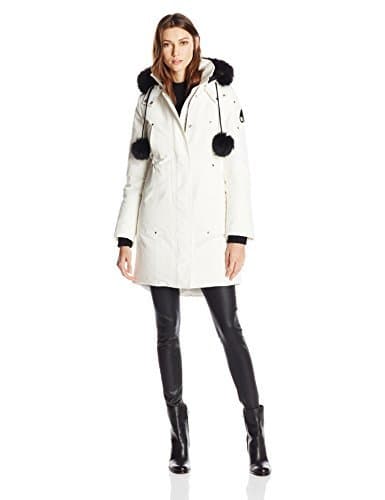 Moose Knuckles Women's Stirling Parka with Fur Pom
