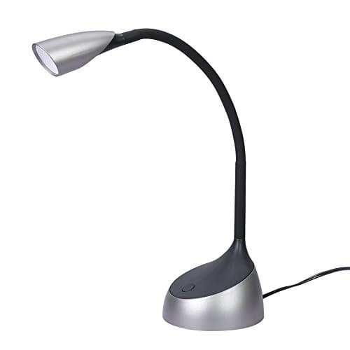 Doitpower 4.5W Adjustable LED Desk Light for Table Bedhead Board and Computer Desk Lamp CE GS certified 120V,60HZ (4.5W)