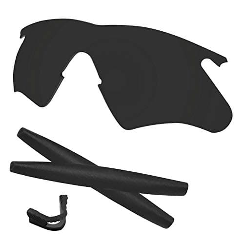 Predrox M Frame Heater Lenses & Rubber Kits Replacement for Oakley Sunglass Polarized