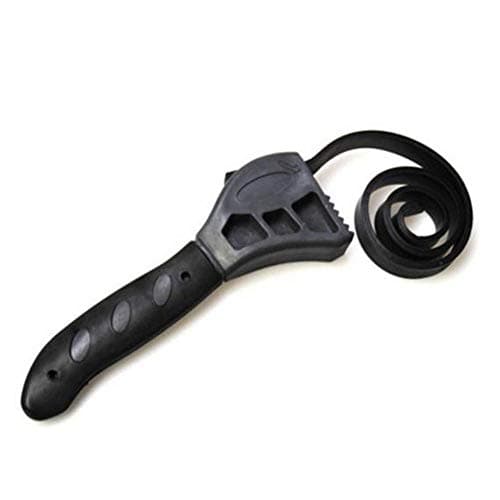 500mm Small Multi-purpose Belt Wrench Plastic Adjustable Bottle Opener Auto Repair Filter Universal Wrench