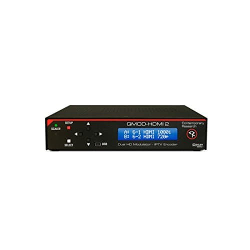 Contemporary Research QMOD-HDMI2 Dual-Channel RF or IPTV Encoder