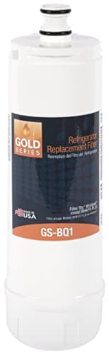 Gold Series GS-BQ1 Refrigerator Water Replacement Filter, Fits Whirlpool WHKFR-PLUS, Bosch, 3M, Cuno Filters