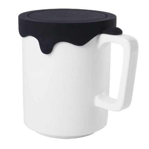 Gattola Tall Ceramic Paint Mug, White