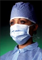 3 Ply, Ear Loop Mask, White - Bagged, 50 per bag - Case of 500