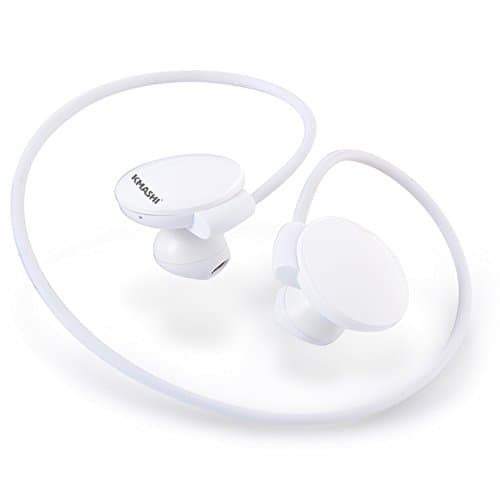 KMASHI® 17.1 gram Ultralight Wireless Bluetooth Headset Earbuds Earpiece Jogger Running Stereo Music Sports Exercise Headphones Earphones Built-in Micro USB Charging Port, Microphone Handsfree Comfortable Wearing with High Connection Quality and Echo Cancellation For iPhone 6 Plus 5S 4S, iPad 1 Mini Air 2, Samsung Galaxy S5 S4, Kindle Fire HD, Google Nexus 7 9 10, HTC One M8 M7 and Other Smartphones