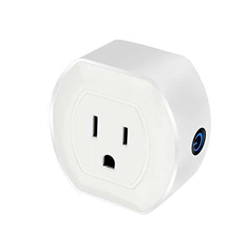 Smart Plug by TMKJ | Smart Outlet Compatible with Alexa, Google Home, IFTTT | White Mini WiFi Smart Plug | Smart Home Devices For Voice Control | No Hub Required