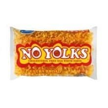 No Yolks Extra Broad Egg Noodles, 8 Ounce -- 12 per case.