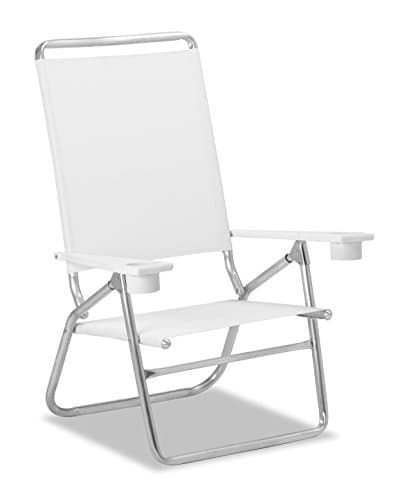 Telescope Casual M51106D01 Light 'n Easy High Boy Mini-Sun Chaise, White