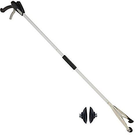 48" with Pair of Replacement Rubber Gripper Cups (Bundle, 2 Items)