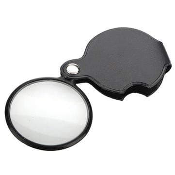 Keyi le Watch Tools Loupes Magnifiers - 5X Black Mini Pocket Jewelry Magnifier Magnifying Glass Loupe - 1 X Black Pocket magnifier