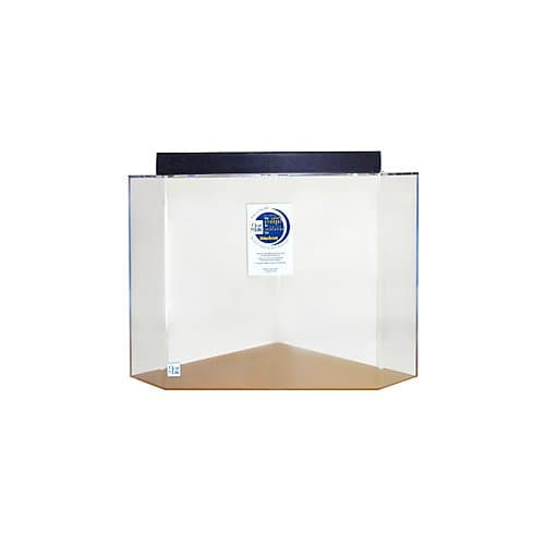 Acrylic Pentagon Aquarium 50 Gallon Blue
