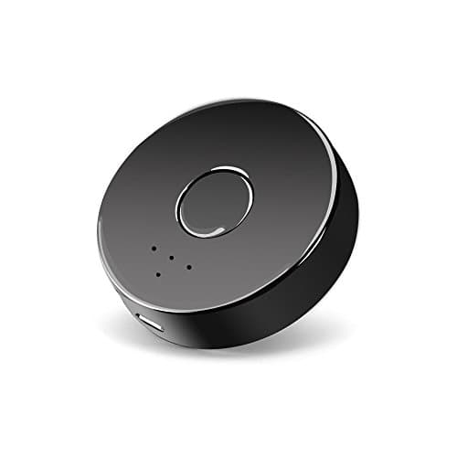 Bluetooth 4.0 Transmitter, URANT Mini Aptx Low Latency Wireless Audio Adapter Support Two Bluetooth Headsets/Speakers for Home/Car stereo/TV/MP3/PC, CD player, iPad(Build in Battery,3.5mm,RCA Cable)