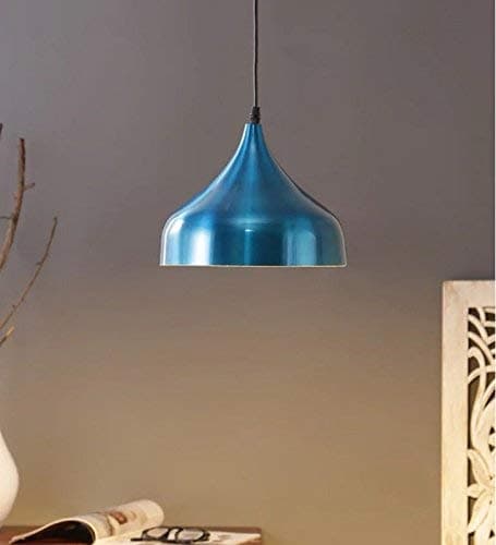 The Light Studio SS1346 40W Hanging Light, Blue & White