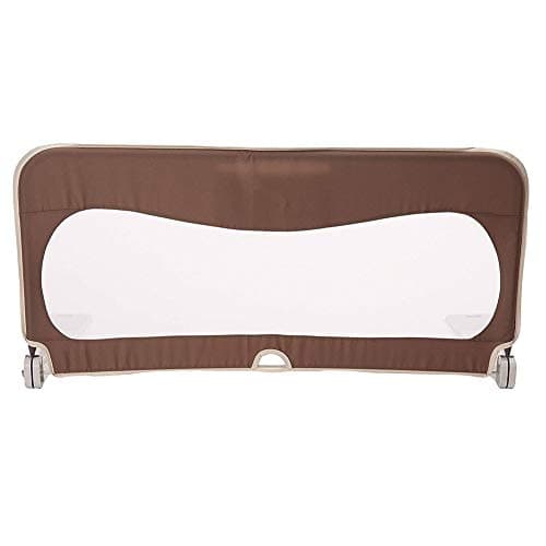 MUMA Bed Barrier - 95 cm (Color : Brown)