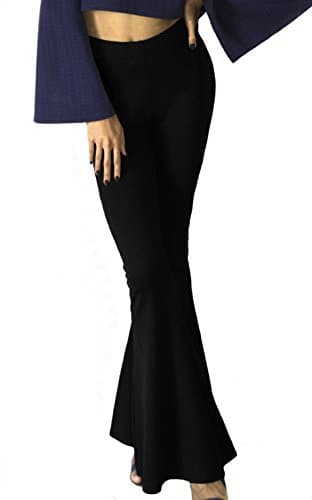 Taylor Ponte Bell Bottom Pant (Small, Black)