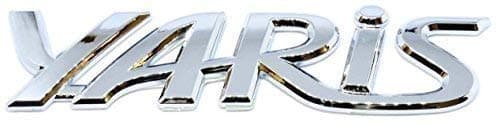 Yaris Badge Chrome Tailgate Rear Boot 135x30mm