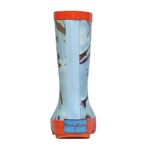 RanyZany Adventurous Airplane Rain Boots