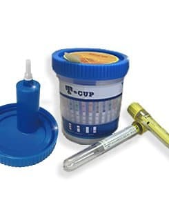 T-Cup 12 Panel Multi-Drug Urine Test Cup With VACU LID Urine Transfer Device (100)