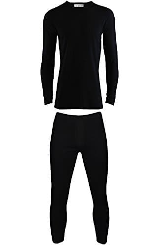 B.U.L ® Mens Extrem Hot Thermal Underwear Set Long Sleeve Vest & Long Johns Suitable for Winter, Outdoor Work, Travel, Camping & Ski Wear Size S-XL
