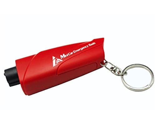 Car Emergency tool Keychain Seat belt Cutter Window Breaking Survival Kit Escape Tool Safe RoHS CE Approved