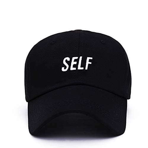 Bryson Tiller SELF hat - Dad Cap Black True to self Trapsoul Men Women Fashion Baseball Cap Hats