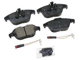 Mercedes w204 GLK 350 Brake Pad + Sensor Set Rear CERAMIC Akebono linings