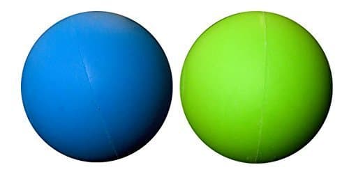 LBS-2 Pack Lacrosse Massage Balls -Blue Green