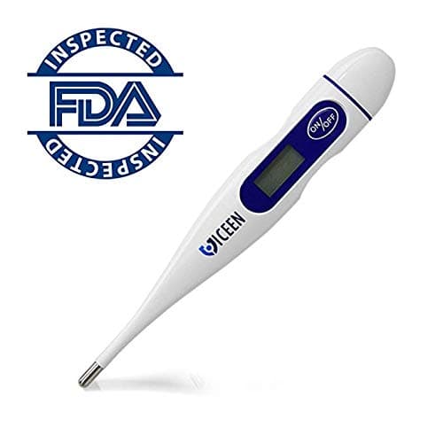 VICEEN Digital Basal Thermometer for Ovulation Tracking BBT - Quick Reading, Highly Accurate 1/100th Degree, High Sensitivity - Fertility Monitor for Best Natural Family Planning