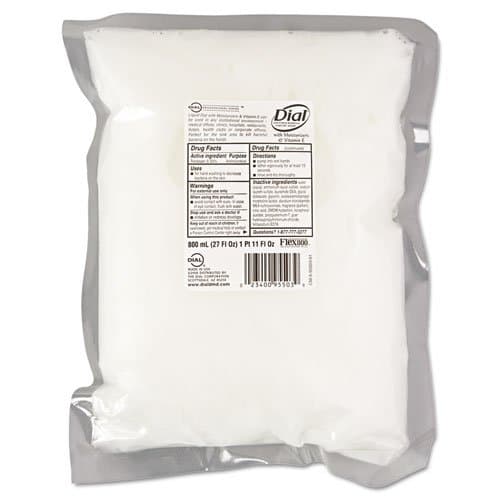 Liquid Dial - Antimicrobial Soap w/Moisturizers and Vitamin E, 800mL Refill, 12/Carton 95503 (DMi CT