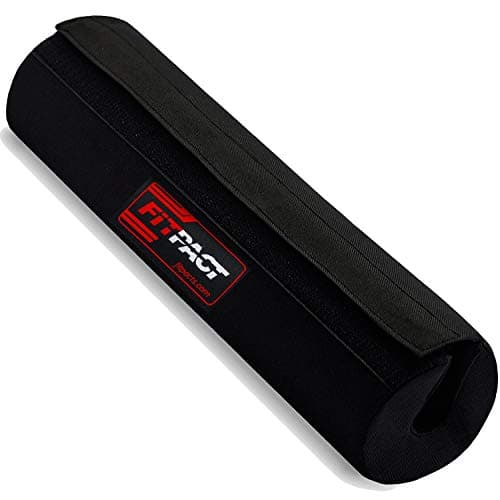 FITPACT Barbell Pad Squat Bar Padding Foam Hip Thrust Lunges Gym Weight Lifting Cushion Neck Shoulder Protector Fit Standard Olympic Bodybuilding Support