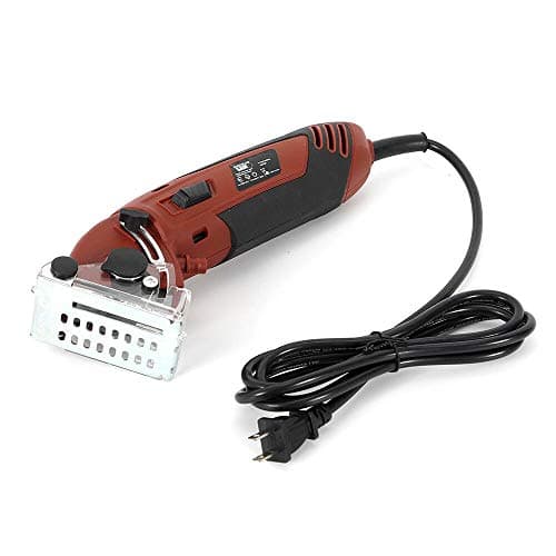 Electric Handheld Circular Saw,400W Multifunction Mini Circular Saw,for Cutting Wood Metal Tiles(USA Stock)