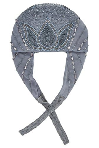 Beatrice Flapper Turban in Lilac