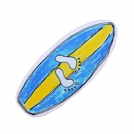 One World Kids DP00000635 Maui Wowie Surfboard- Door Pull - Pack of 2