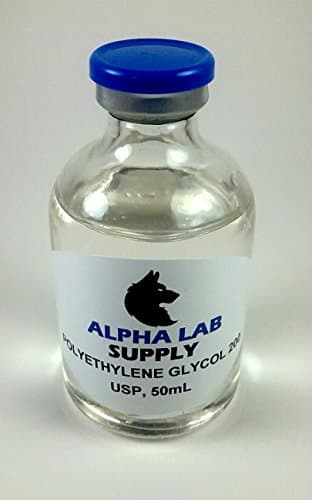 Polyethylene Glycol 200 USP Grade, 50mL - PEG200
