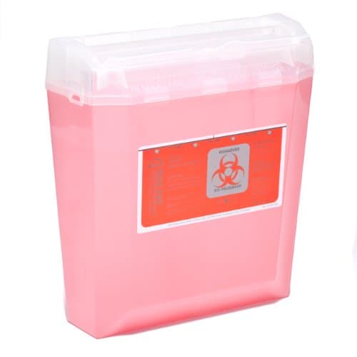 Bemis Biohazard Sharps Container 5 Quart