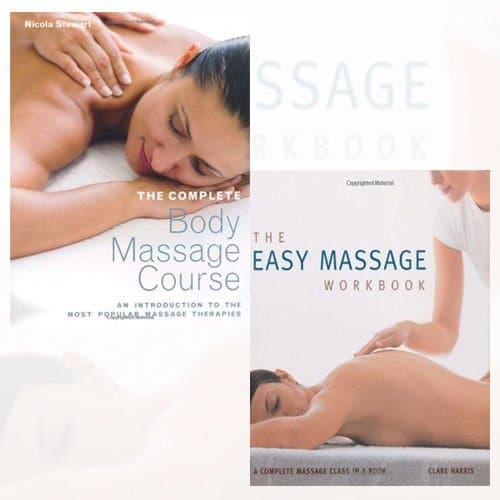 The Complete Body Massage Course and The Easy Massage Workbook 2 Books Bundle Collection Paperback – 2016